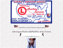Tablet Screenshot of circlelauction.com